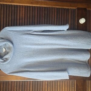 J. Jill Soft Blue Cowl Neck Sweater